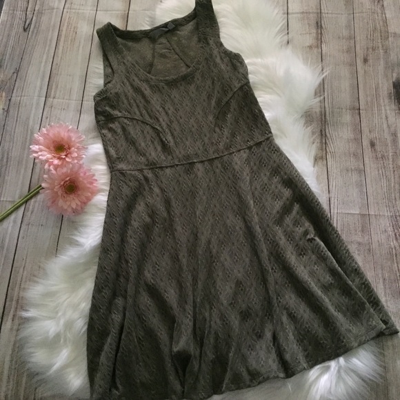 Athleta | Military Green Skater Dress - Picture 3 of 7